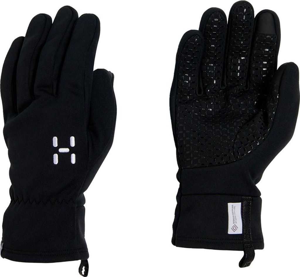 Haglofs Bow Windstopper Handschuhe Schwarz 10 Mann Schwarz 10