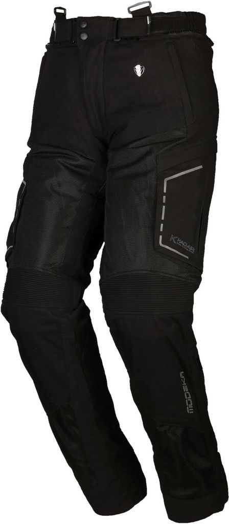 Modeka Khao Air Motorrad Textilhose, schwarz, L Produktbild 
