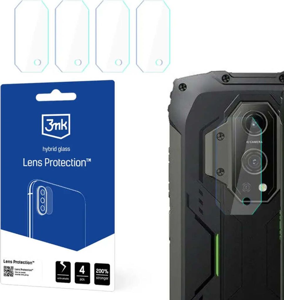 3mk Hybridglas Lens Protection für Blackview BV9300 Kamera Produktbild 