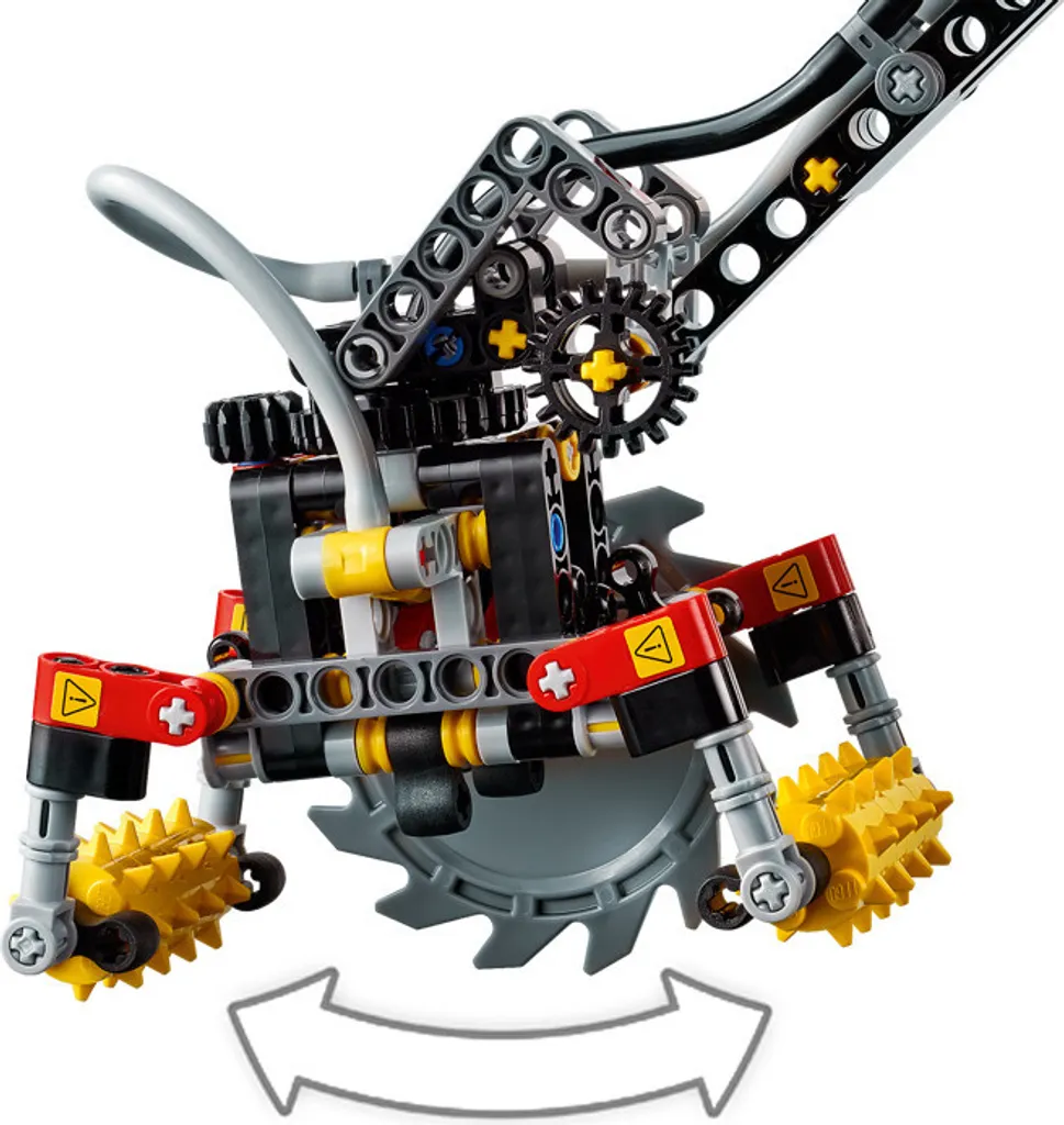 Jeu de construction motorisé Abatteuse forestière LEGO Technic 42080 - 25