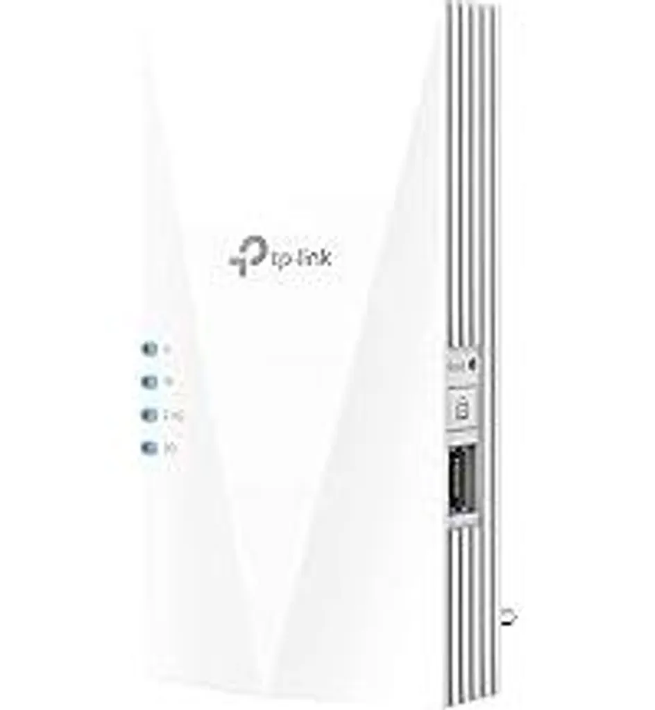 TP-Link RE700X WiFi 6 Ripetitore WLAN AX3000, Dualband 2402MBit/s 5GHz + 574MBit/s 2.4GHz, MU-MIMO, Porta Gigabit, Compatibile con Fritzbox