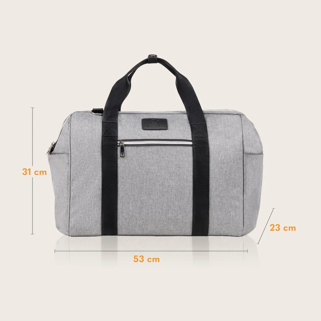 Lionelo Ida Sac à Langer Gris Organiseur de Poussette Multifonctions - 8