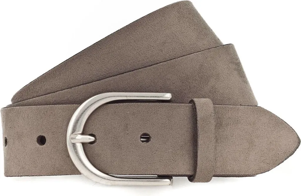Cintura Vanzetti 35mm Pelle Taupe Beige W65 - Lusso Accessibile