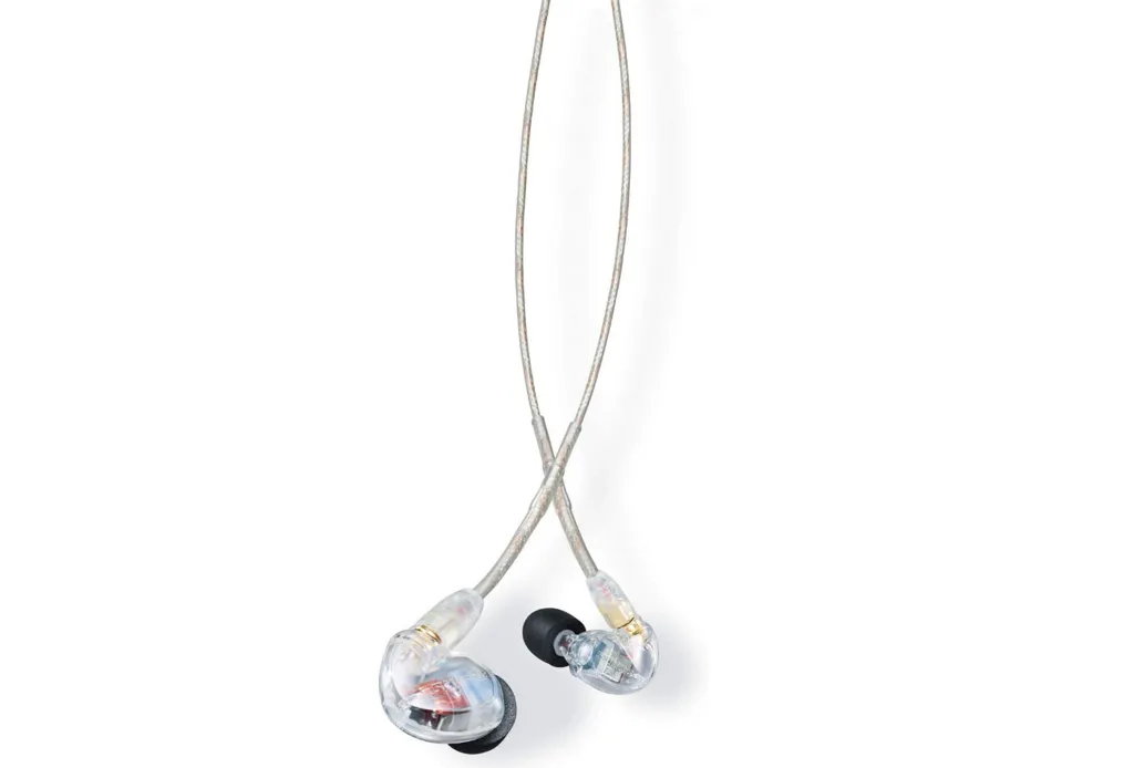 Écouteurs Shure SE425-CL Transparent avec Micro et Isolation Acoustique 37dB
