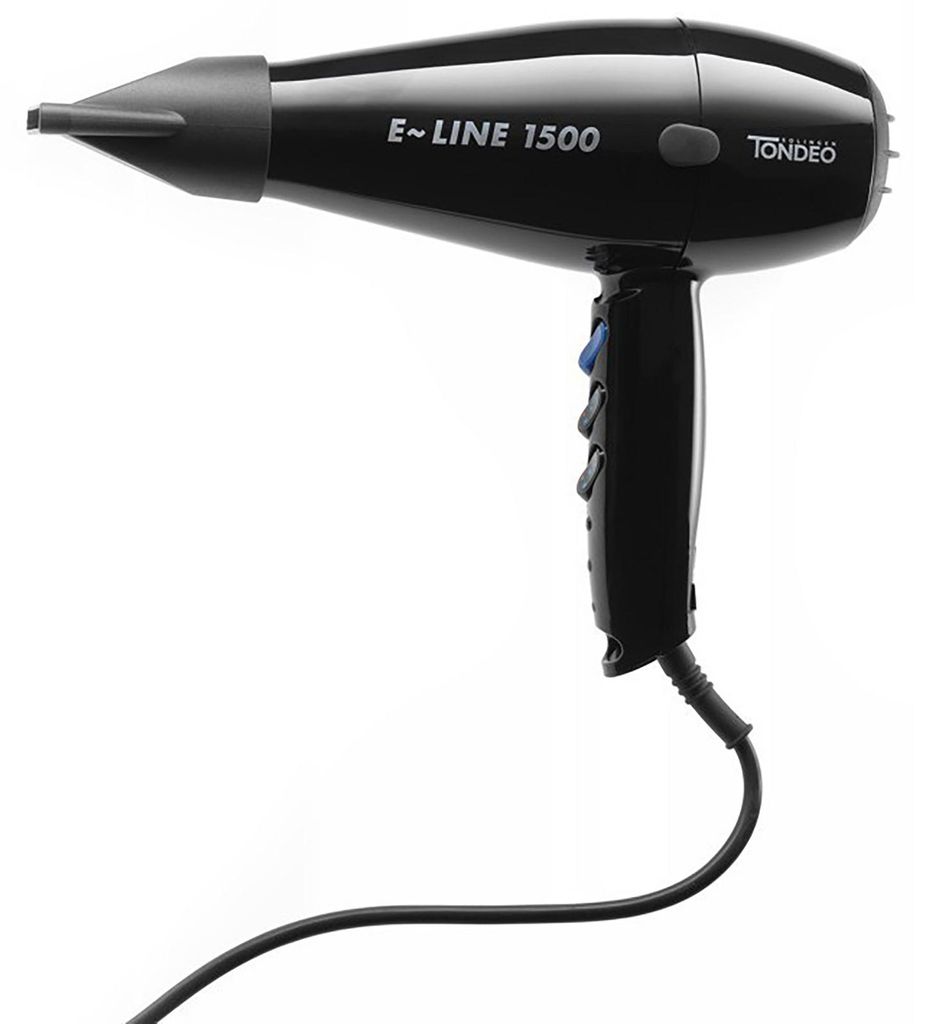 Tondeo E-LINE 1500, nero, monocolore, 3 m, con pulsanti, Immagine del prodotto 