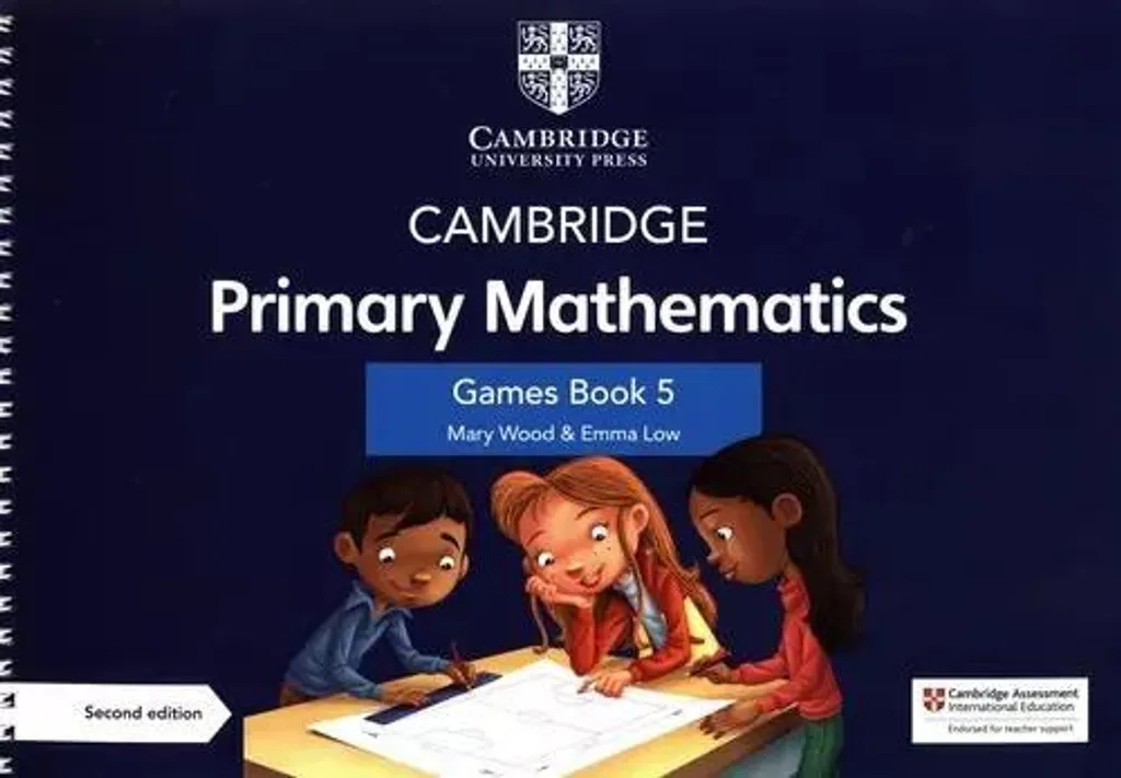 Livre de jeux mathématiques Cambridge Primary Mathematics 5 et Accès Web