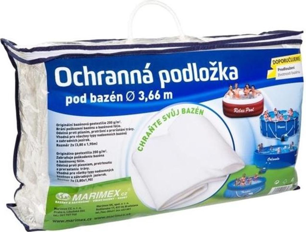 MARIMEX Géotextile Tapis de piscine Ø 366 M (200G/M2) Image du produit 