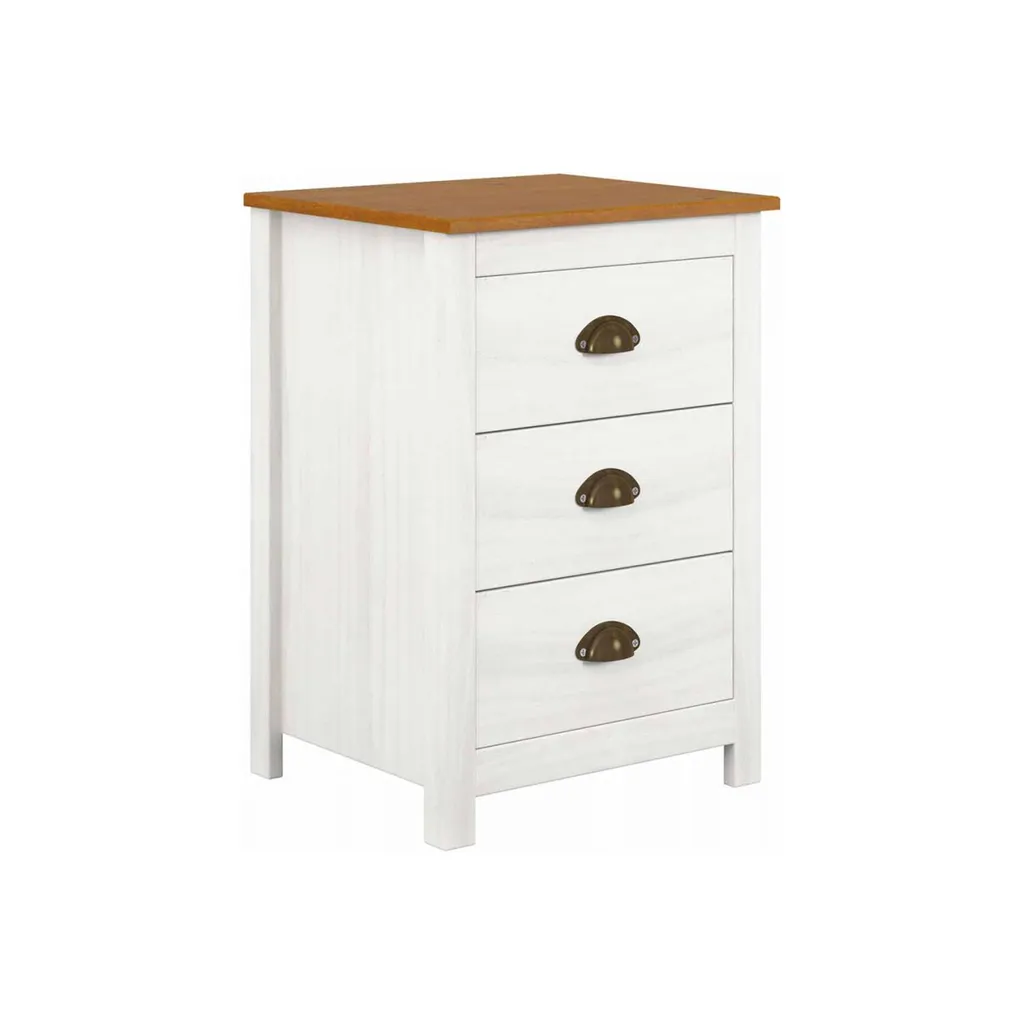 Table de chevet TOPAZIO 3 tiroirs : gagnez de la place avec élégance