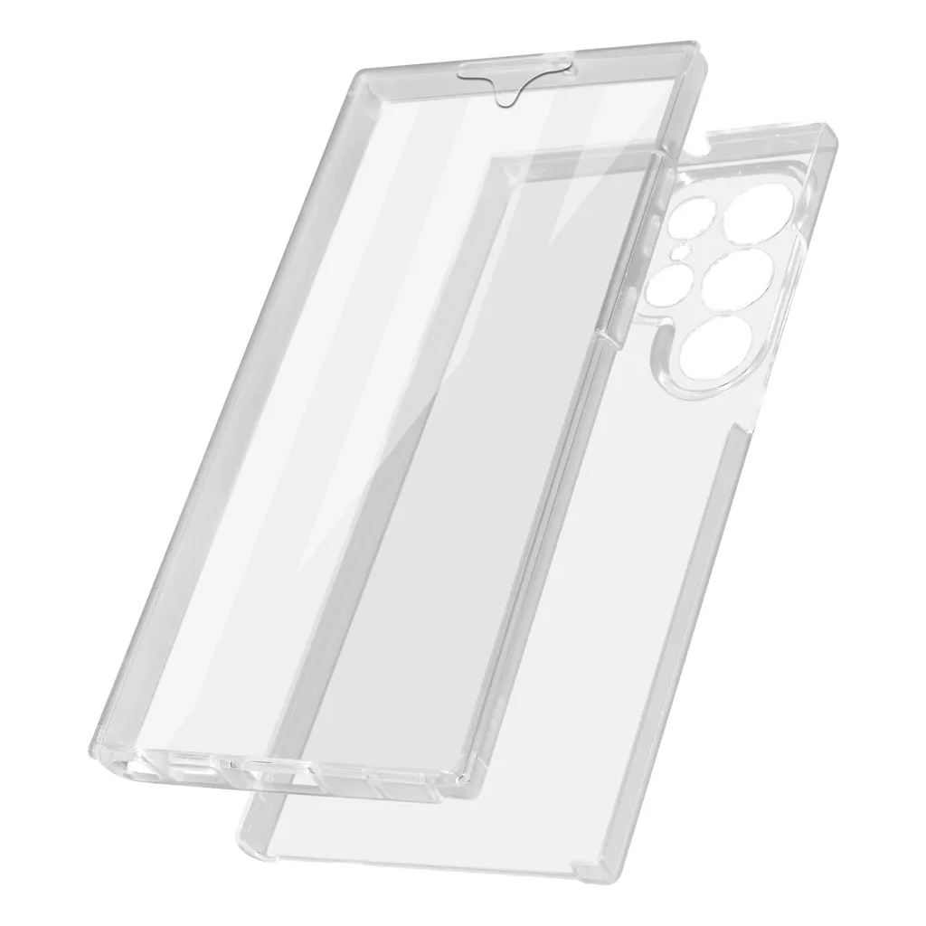 Cover 360 Samsung Galaxy S22 Ultra Avizar - Protezione Totale Trasparente