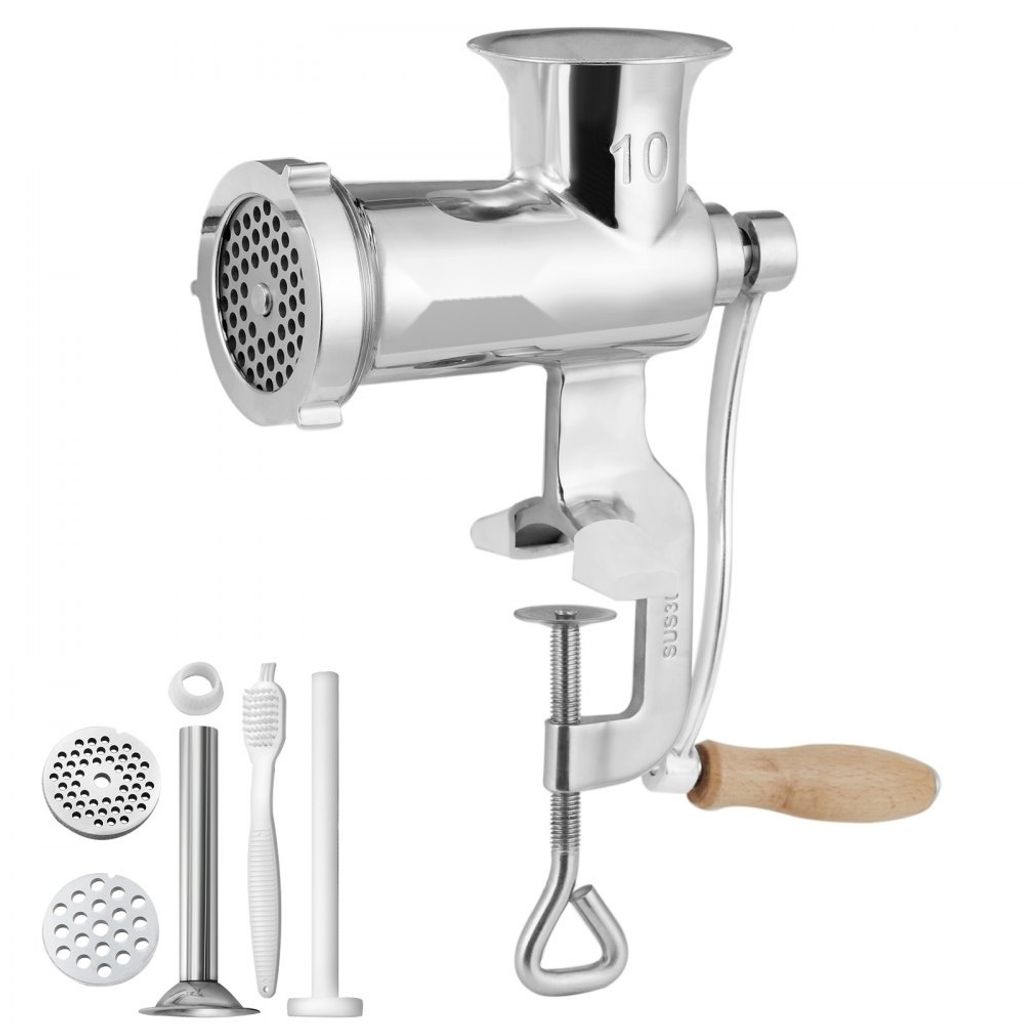 Manuelle Edelstahl Fleischmühle - Handbetriebene Produktbild 