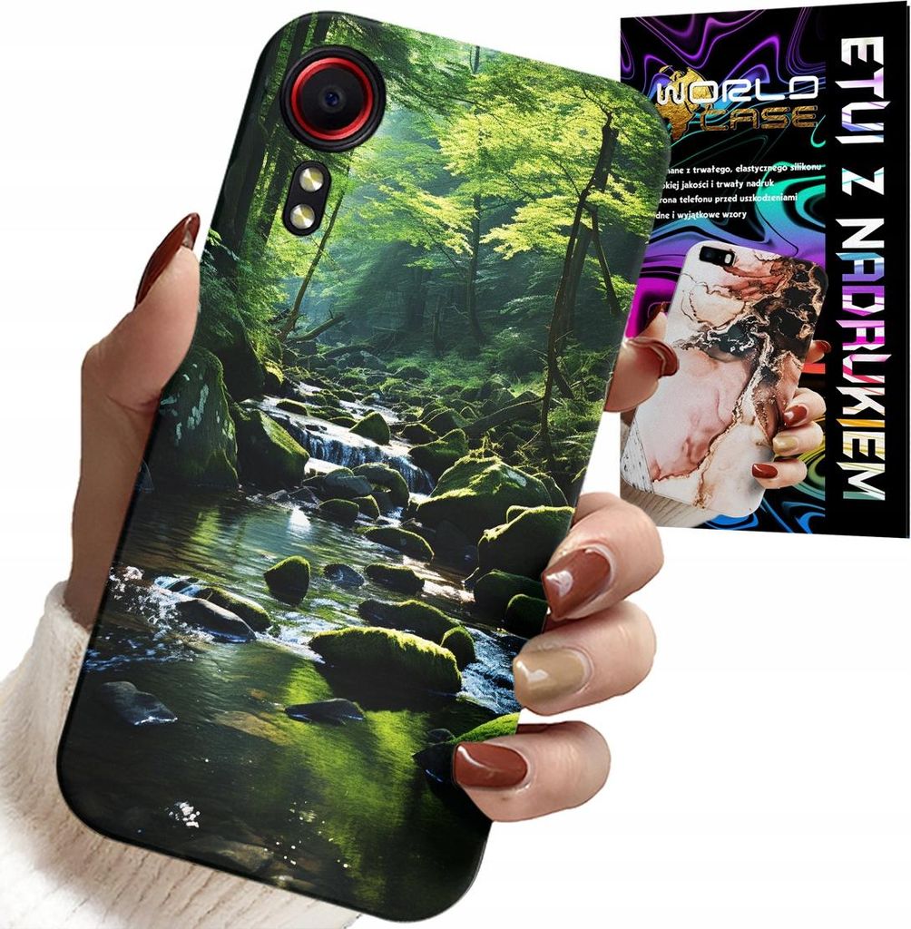 Fall Für Samsung Galaxy Xcover 5 - Wald Fluss Fluss Naturansichten