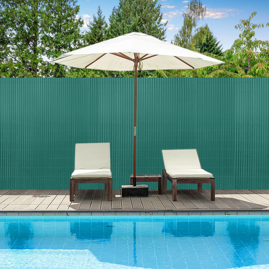 LZQ 160x500cm Sichtschutzmatte PVC Bambus Sichtschutz Produktbild 10