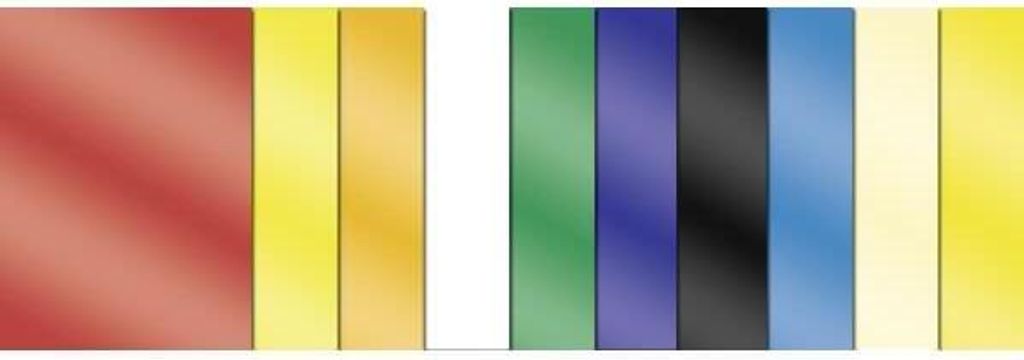 Glanzkarton 250g/qm 35x50cm VE=20 Bogen10 Farben sortiert