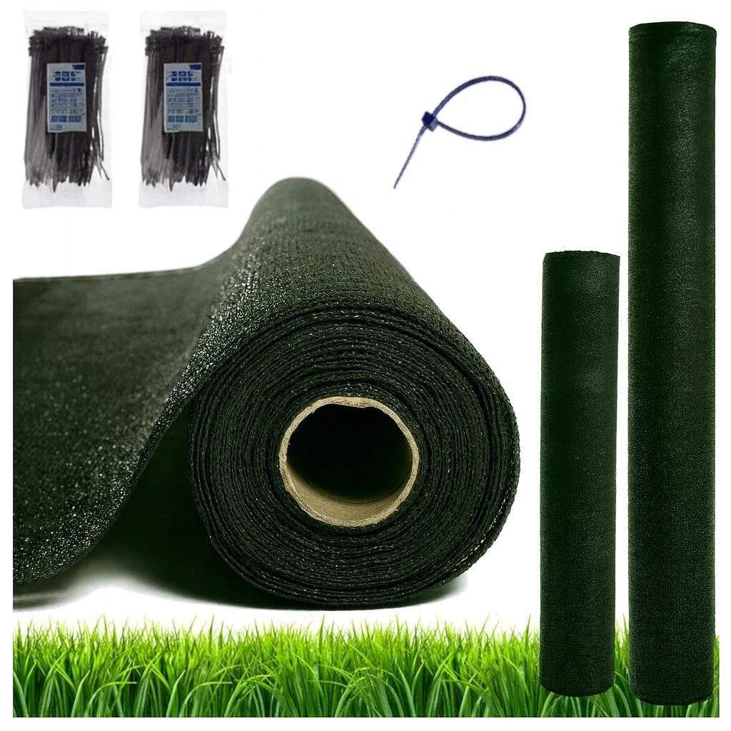 Ekspand | Stínicí síť – zelená – 2 m x 25 m – odolná proti Obrázek produktu 