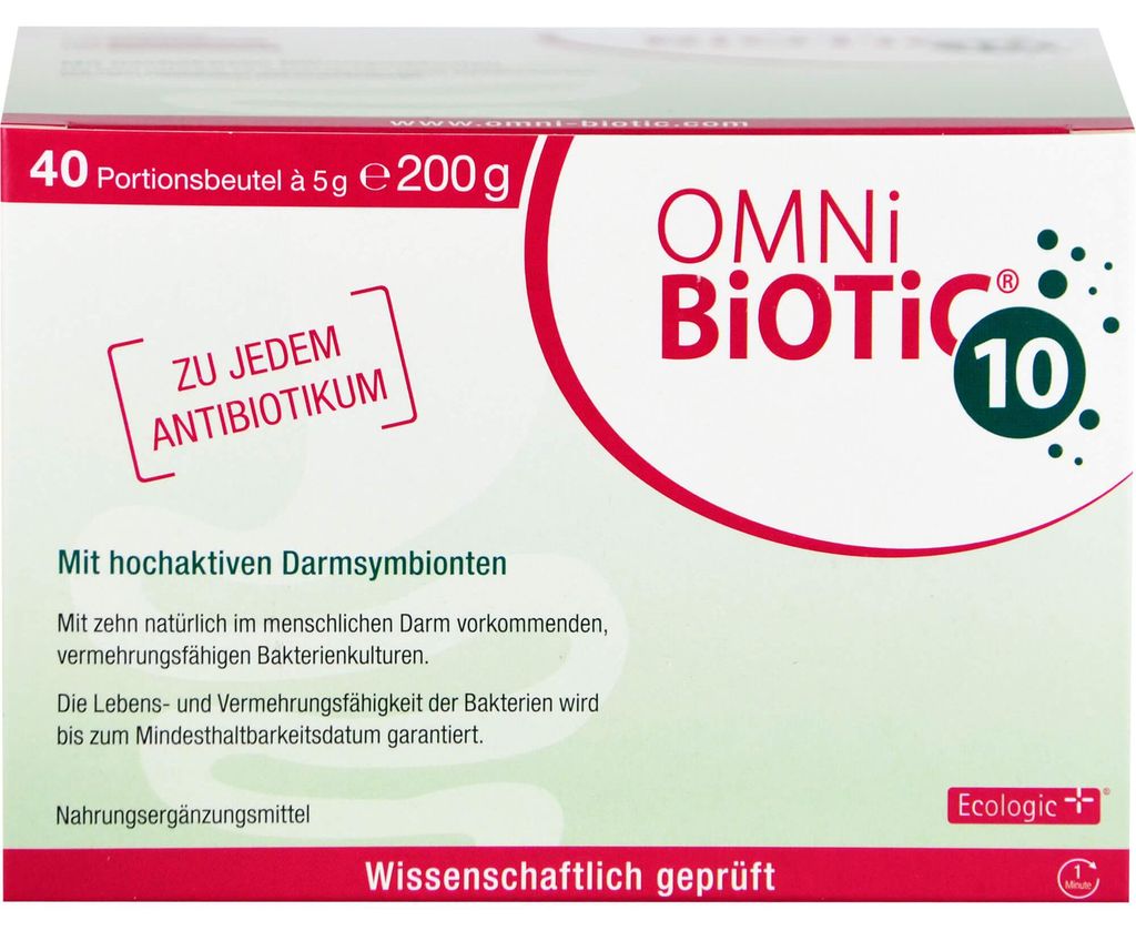 OMNi BiOTiC 10 Pulver mit hochaktiven Darmsymbionten, 40 Produktbild 