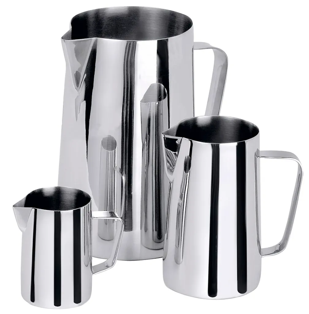 CONTACTO Pot à lait en inox de 0,60 litre - Hauteur 135 mm de précision