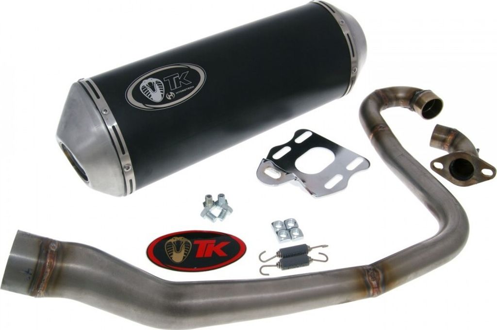 Auspuff TurboKit GMax 4T mit Zulassung für SYM GTS 125ccm