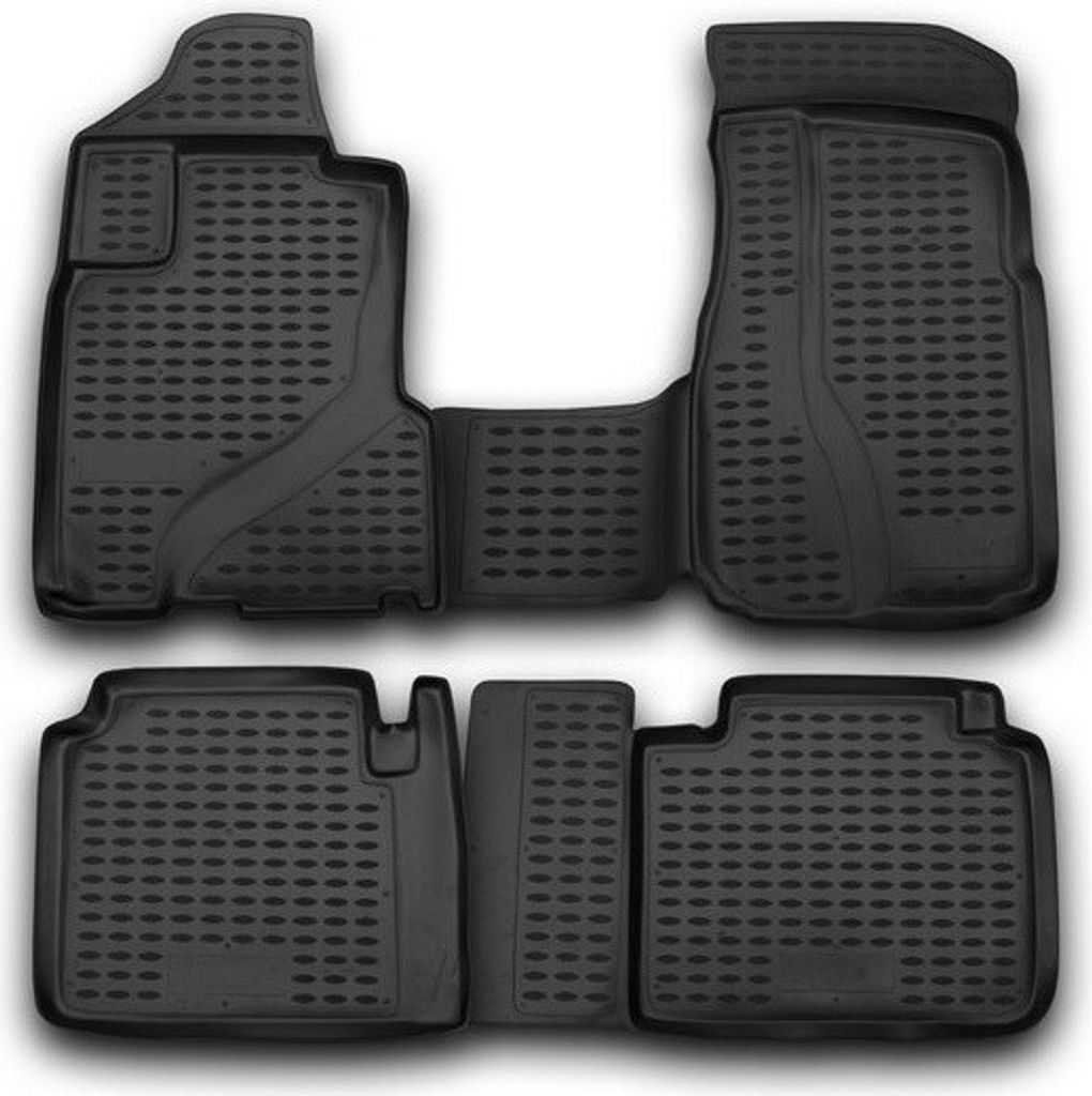 ELEMENT Gummi-Fussmatten 3D kompatible mit HONDA CR-V, 2002-2007, 4 tlg.
