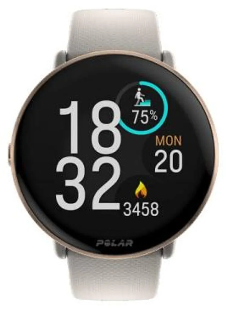 Polar Ignite 3 Montre Sport pour Suivi Santé et Sommeil Argent GPS 47mm