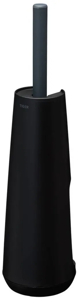 Brosse WC sur pied Tiger Tess design anthracite avec tête flexible Swoop