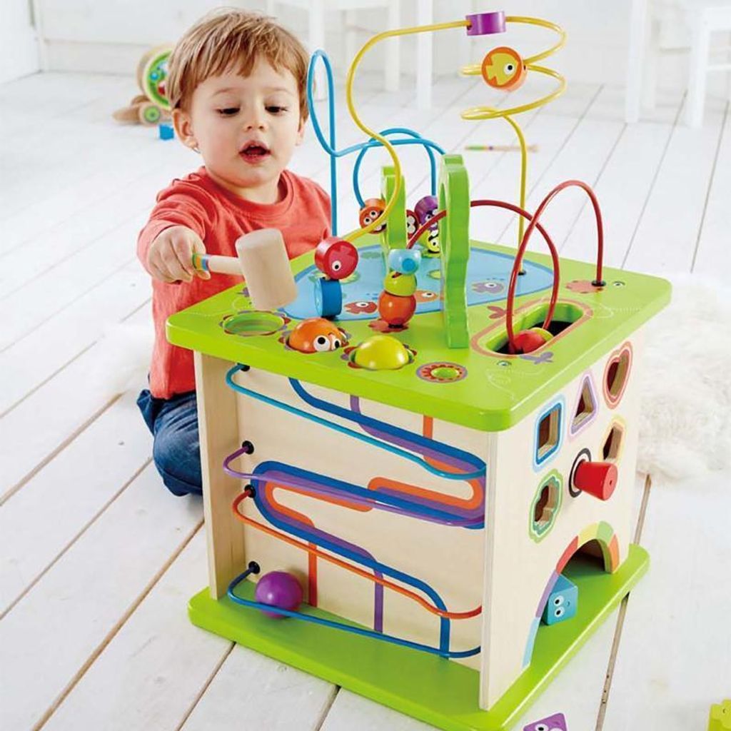 Hape Totally Amazing Motorikwürfel Kleine Tierchen, E1810 Produktbild 51