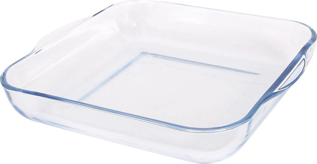 Argon Ta Quadratische Auflaufform aus Glas – 30 cm x 27,5 cm
