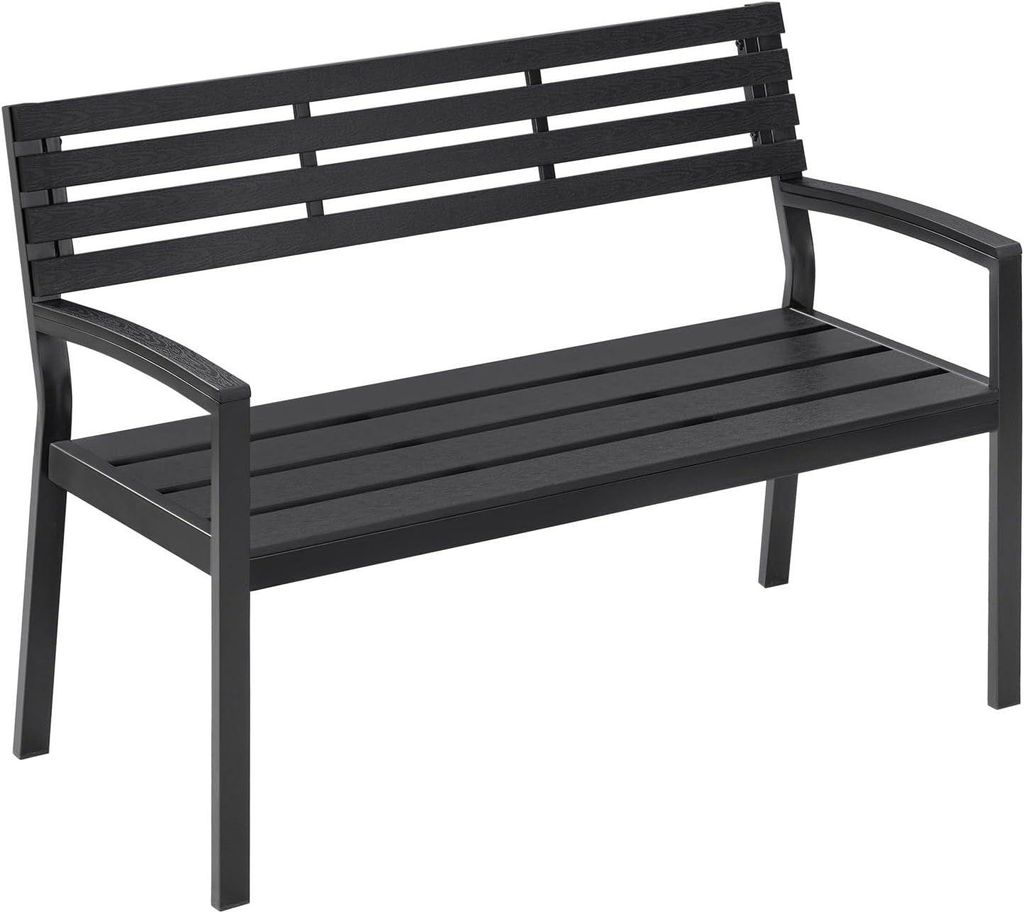 WOLTU Gartenbank für 2-3 Sitzer, 115cm Metall bis 280 kg Produktbild 