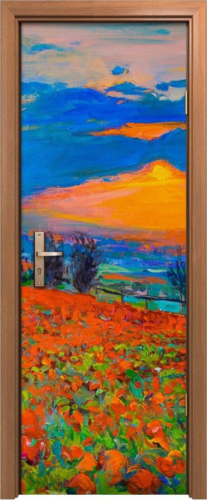 Türposter 70x200 cm Türaufkleber Türtapete Türfolie Produktbild 