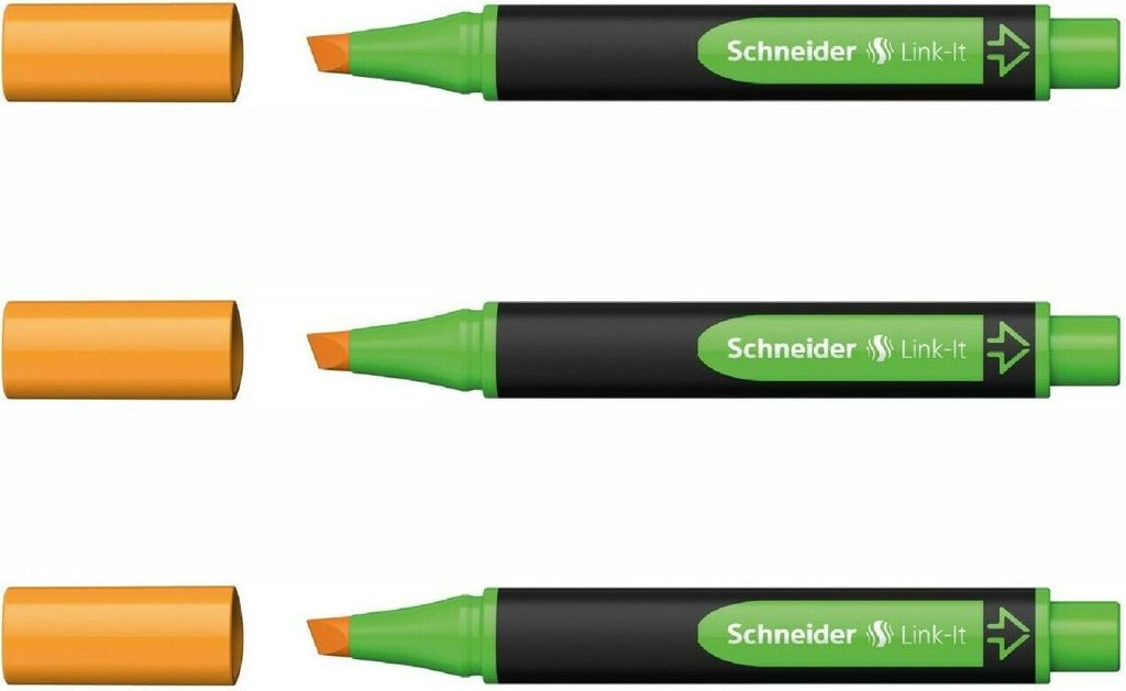 Textmarker Link-it - 3er-Set orange Produktbild 