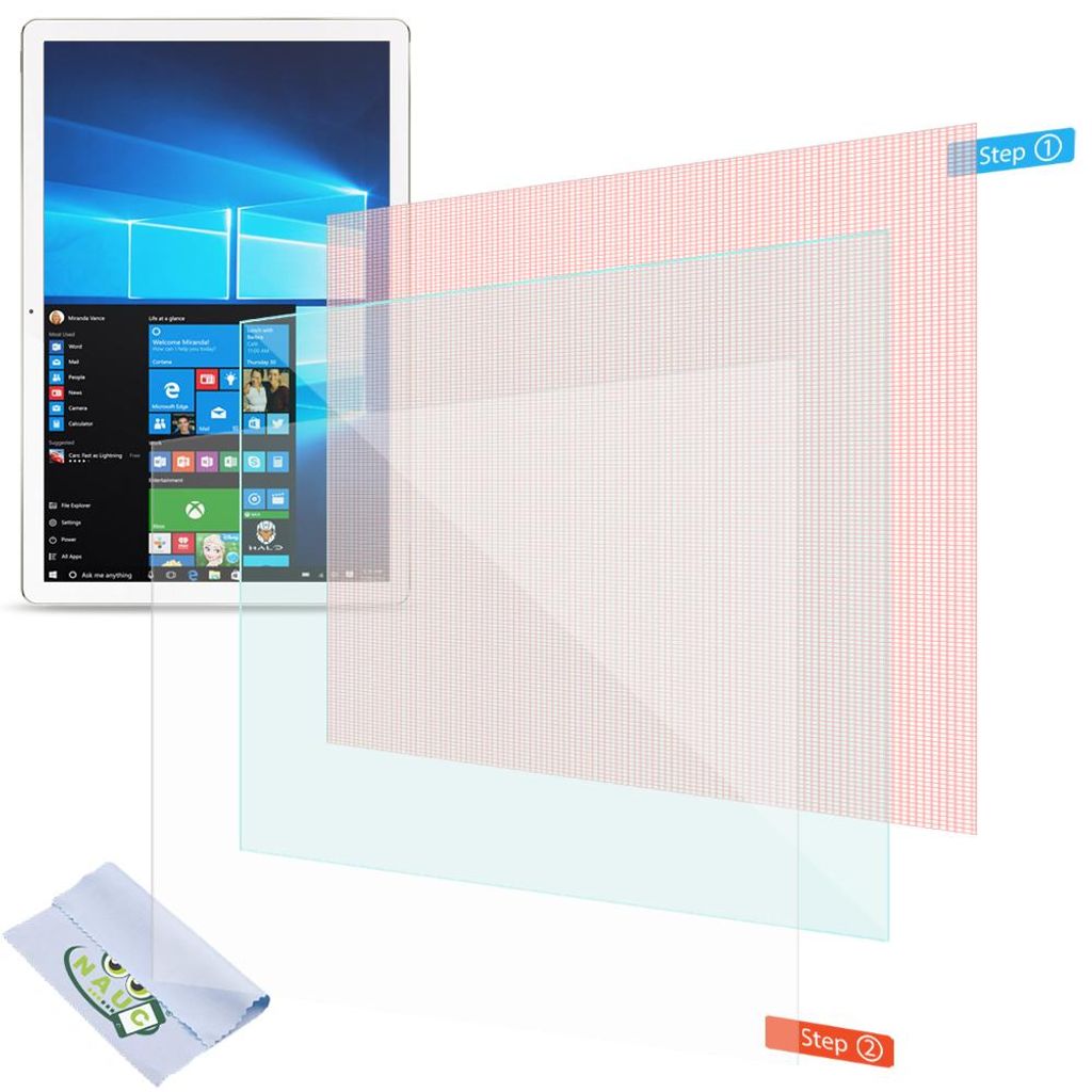 Displayschutzfolie für 10 Zoll Tablet Schutzfolie Universal Produktbild 