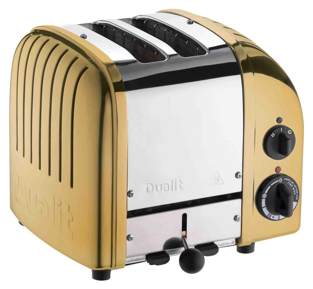 Dualit Classic 2er-Toaster, Farbe:Gold