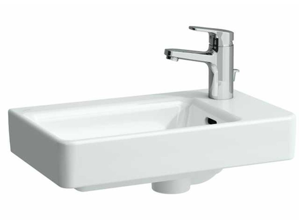 LAUFEN Laufen Handwaschbecken LAUFEN PRO S 480x280mm asym re m ÜL o HL we LCC