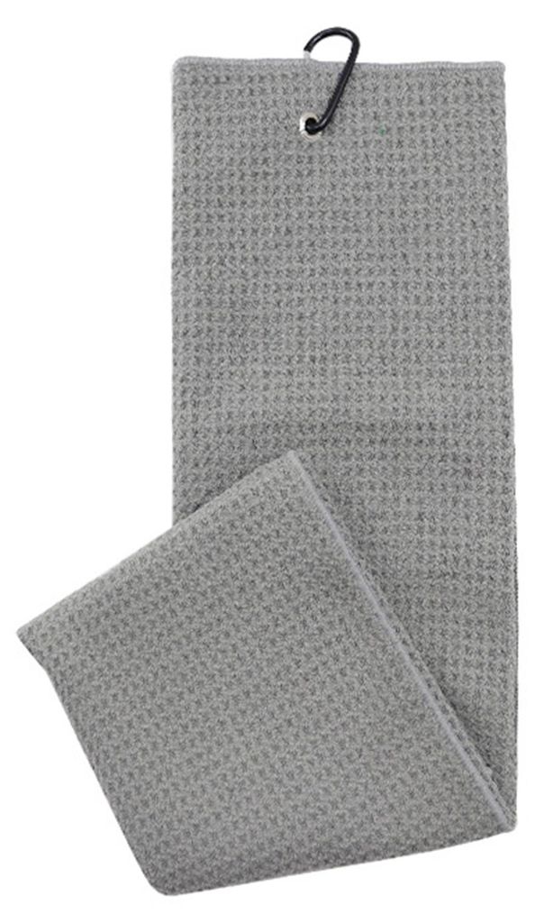 Golfhandtuch mit Karabinerhaken, saugfähiges Mikrofaserhandtuch, Waffelstruktur, Golftuch mit Clip für Cart, Schläger oder Golftasche, Reinigung...