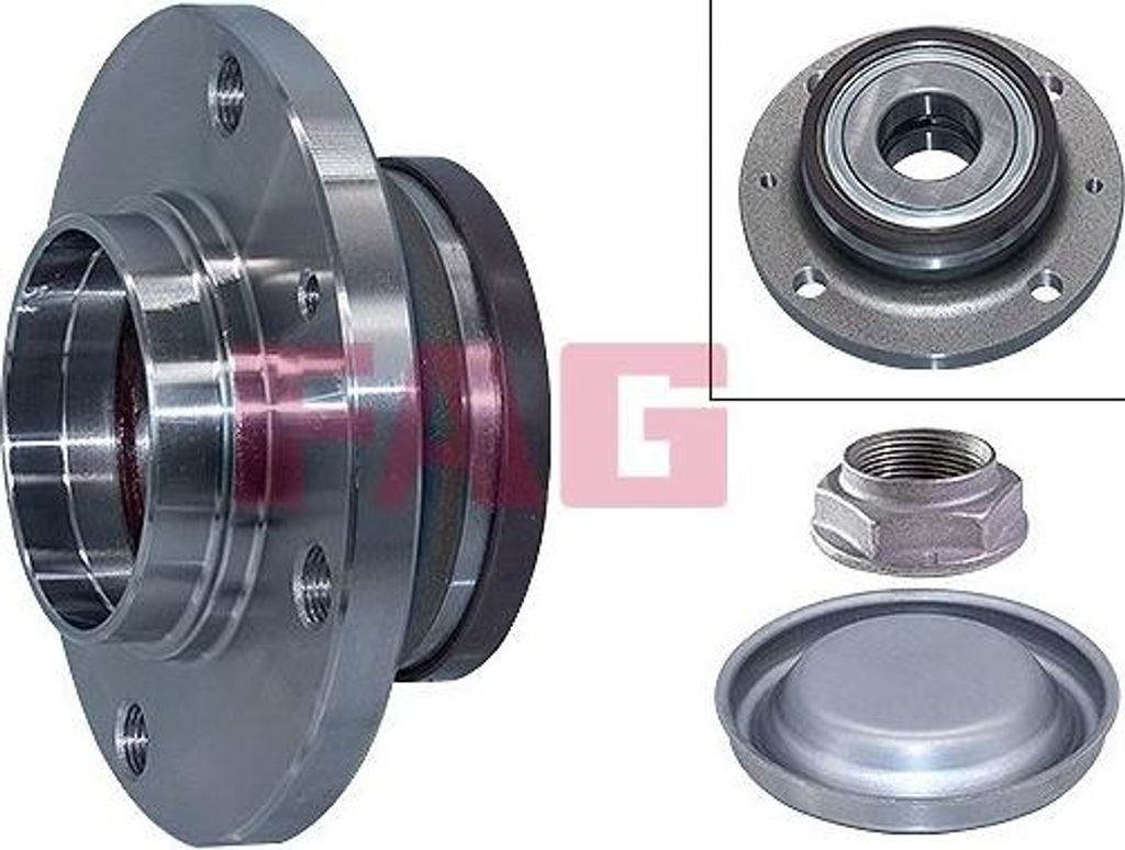 FAG 713 6404 60 Radlagersatz OE 374888 kompatibel mit Berlingo, Xsara, Partner