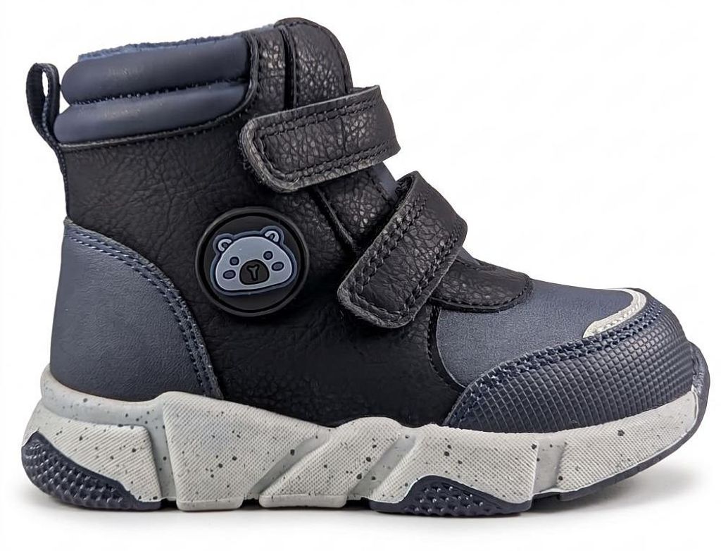 Kinder Gefüttert Sneaker Winterschuhe Isoliert Produktbild 