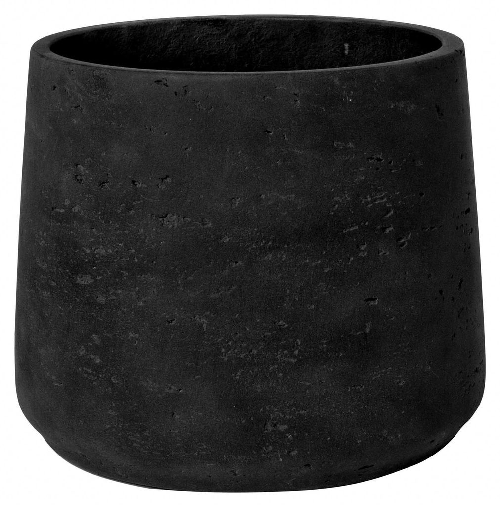 Scheurich 240/40 Bac à plantes C-Cube Stony Black - 38 cm x Image du produit 