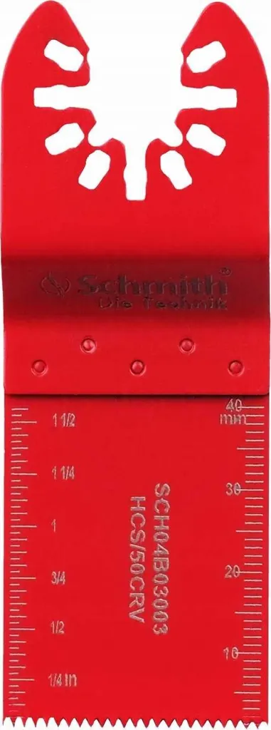 Accessoire outil multifonction Schmith lame de scie 34x40mm bois PVC