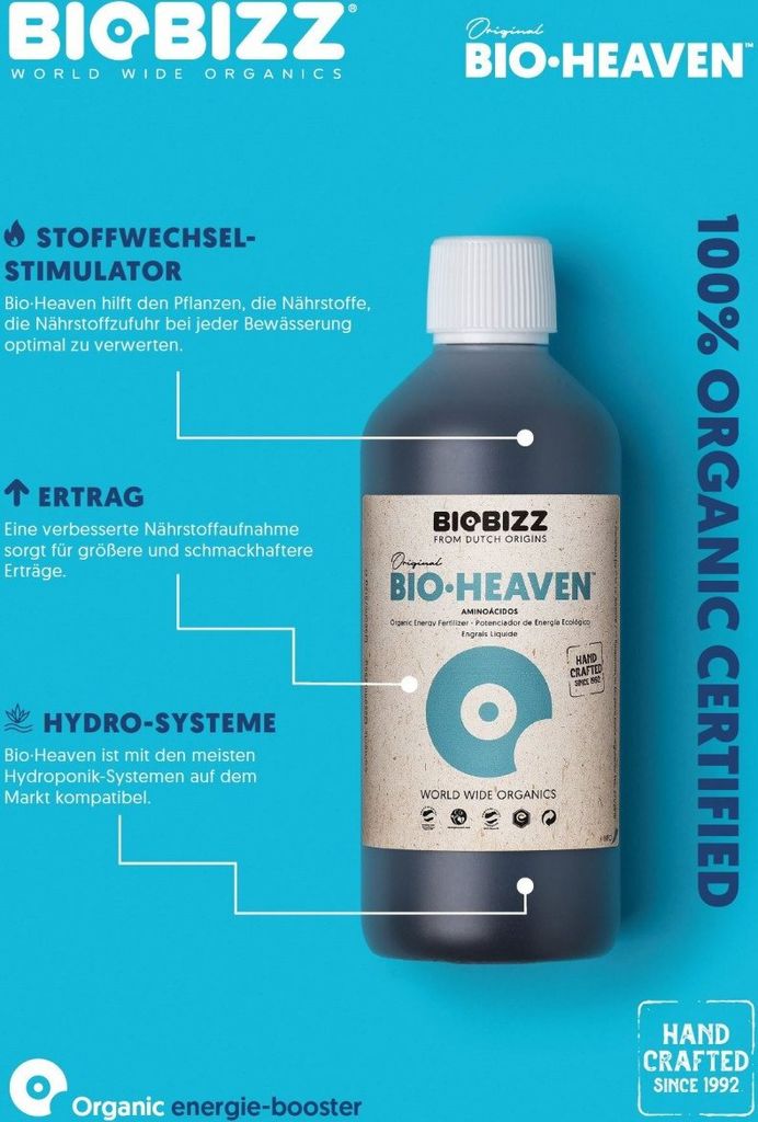 BioBizz Grow Dnger -Heaven Energy Booster 250 ml