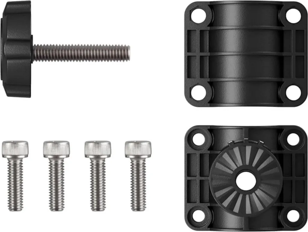 Garmin Fixation Mât 0° pour LiveScope LVS34 Plus - Noir - Montage Fixe