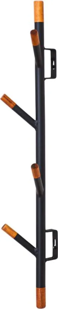 Penderie gain de place Luva marron pour couloir et entrée 60cm