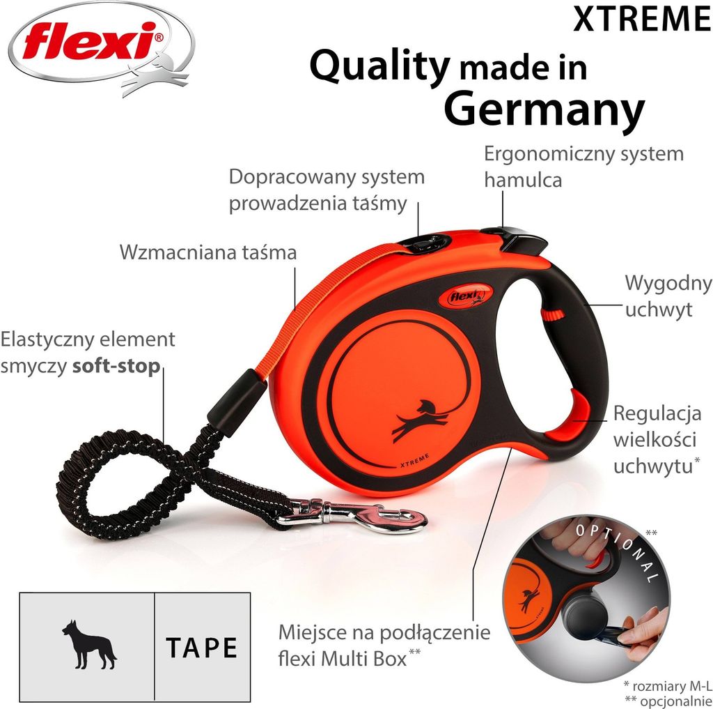 Flexi Rollleine XTREME Gurt - 8m / bis 55 kg Produktbild 12