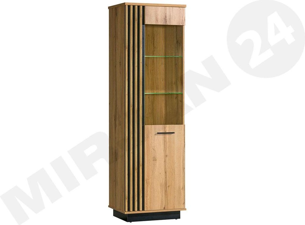MIRJAN24 Vitrine Piater 02, Industrial Standregal, Stilvoll Produktbild 