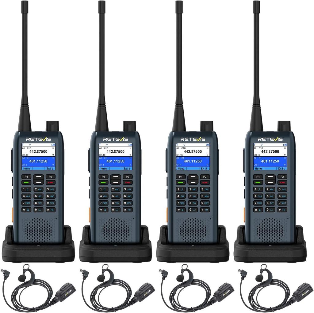 Retevis MateTalk C63 Funkgerät mit Headset, Produktbild 