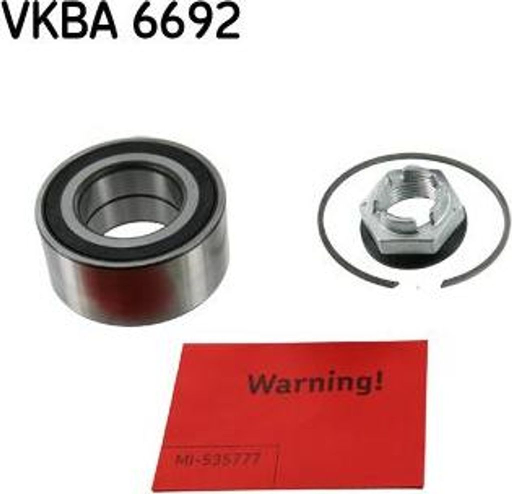 SKF VKBA 6692 Radlagersatz OE 1326188080 kompatibel mit Freelander
