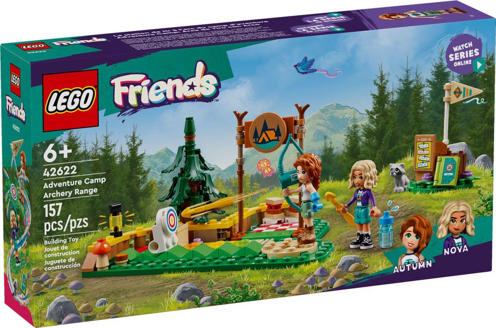 LEGO Friends Boogschieten in het avonturencamp, bouwset Productafbeelding 