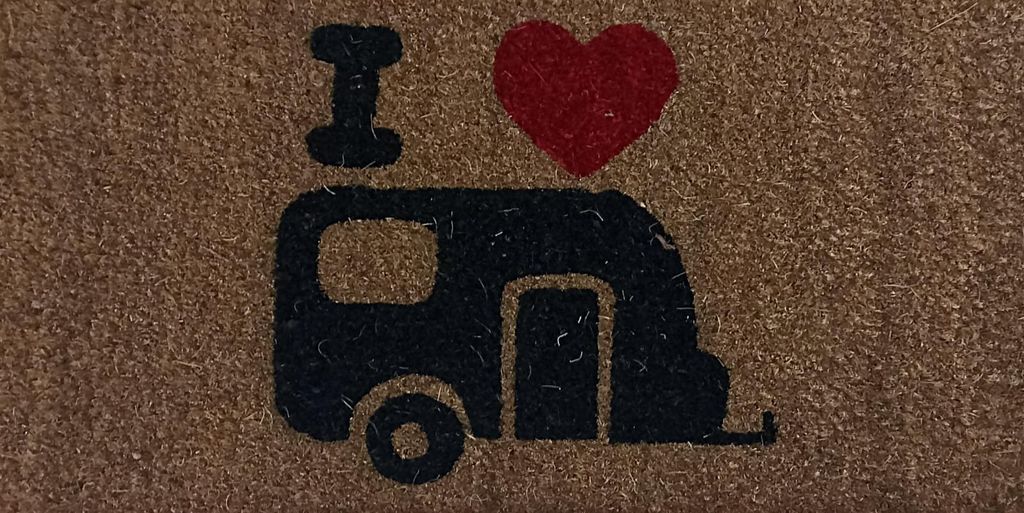 Fußmatte Fußabstreifer Kokos Caravan Wohnwagen