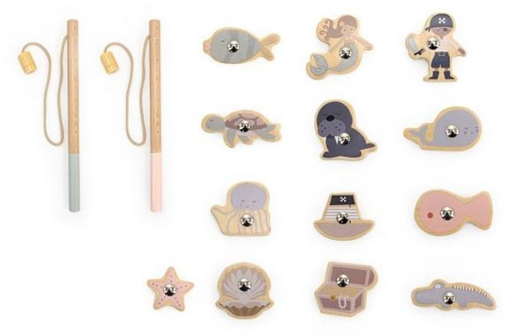 Tryco - Wooden Fishing Game