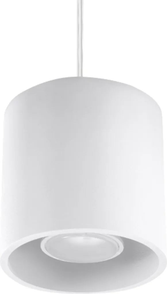 Luminaire Amero 1 en Aluminium Blanc Finition Mate pour Ampoule LED GU10