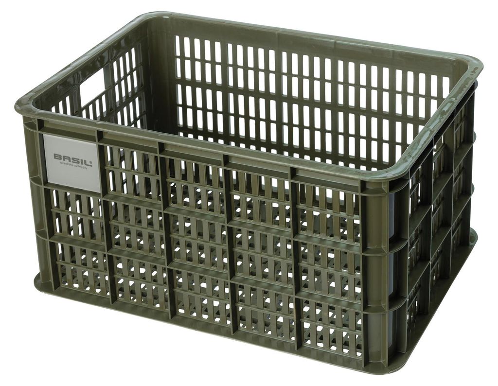 Basil Caisse à vélo recyclée L 40 litres vert - 21160 Image du produit 
