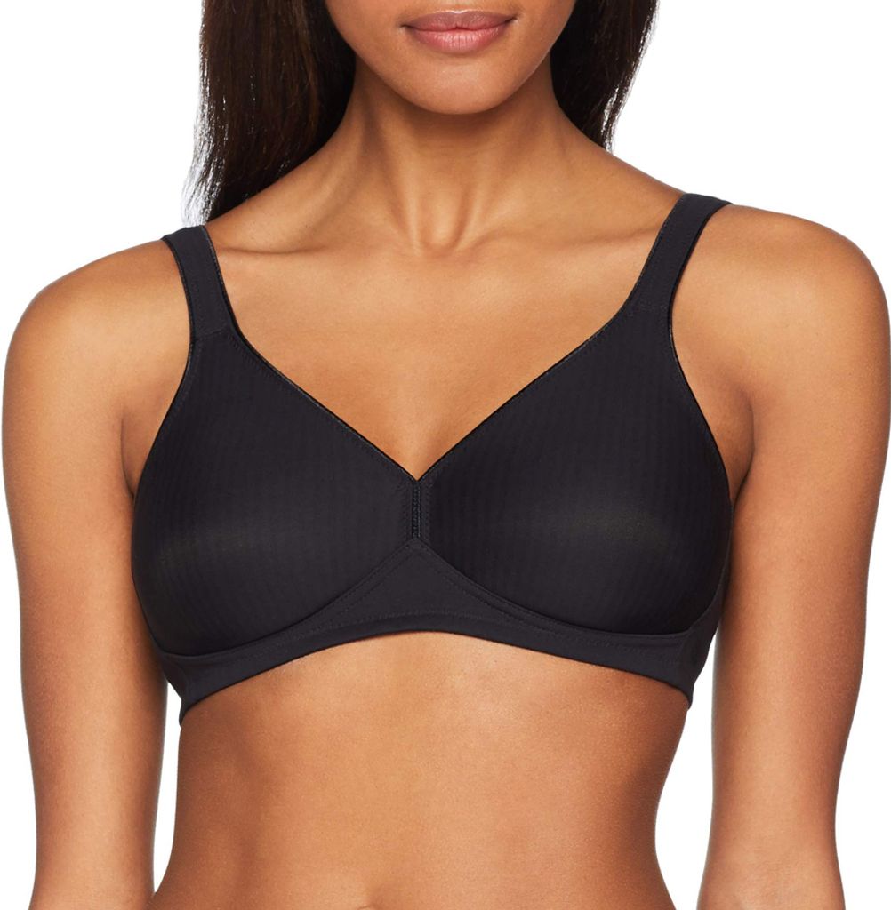Triumph Damen Bügelloser BH Modern Soft+Baumwolle - BLACK - Größe 85B